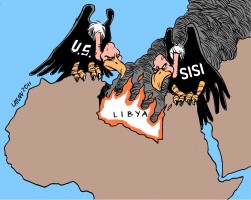 مصر والامارات قصفت ليبيا جوا