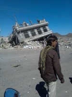 الحوثيون يفجرون منزل آل بدير