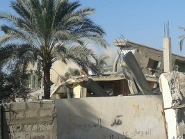تدمير بيوت أهالي سيناء