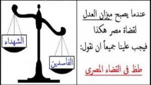 طز القضاء المصري