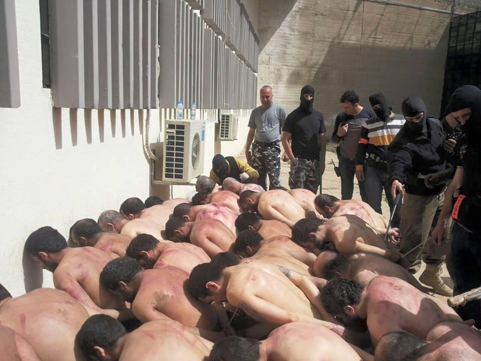 التعذيب داخل سجن رومية والجسد اللبناني عاريا