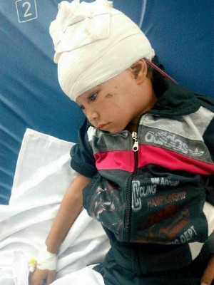 إحدى الأطفال ضحايا محزرة للجيش في سيناء