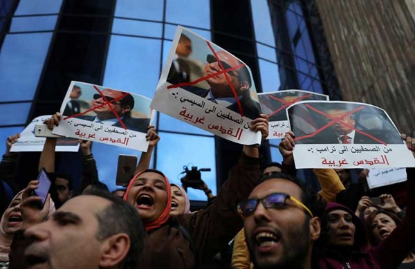 المصريون تحدَّوا تعليمات السيسي بقمع مظاهرات دعم القدس