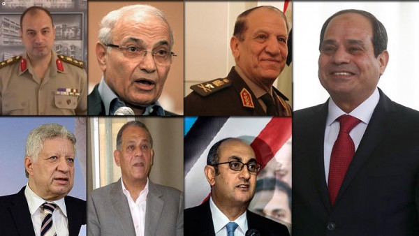 الطامعون بالرئاسة المصرية يتساقطون أمام عبد الفتاح السيسي
