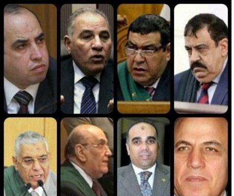 من القائمة السوداء لقضاة مصر