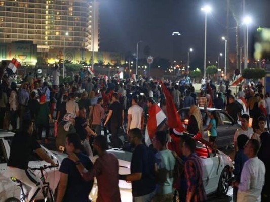 مظاهرة في ميدان التحرير ضد السيسي