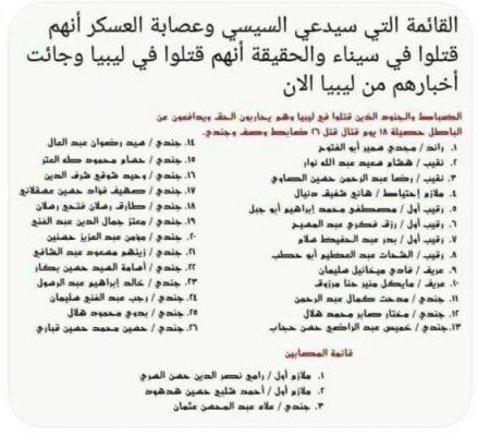 قائمة قتلى ليبيا