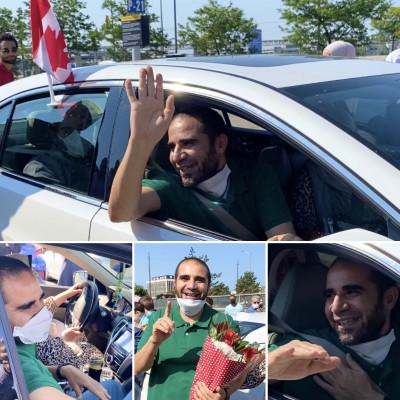 ياسر الباز كندي قُبض عليه في مصر أوائل 2019 تدهورت صحته يعود لبلده ويحتاج لعلاج طبي